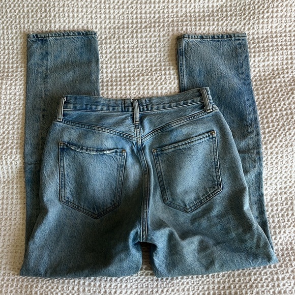 AGOLDE Riley Jean High Rise Straight Crop - Picture 5 of 7